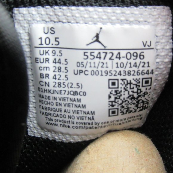 Air Jordan 1 Mid Shadow Red Black Shoes Men's Size 10.5 NEW - Picture 12 of 14